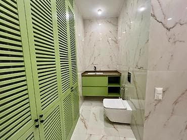 Квартиры: 3 комнаты, 105 м², Асанбай мкр Элитка, 9 этаж, Дизайнерский ремонт — 10