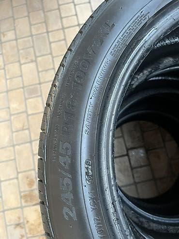 Шины: Шины 245 / 45 / R 18, Лето, Комплект, Легковые, Корея, Kumho — 4