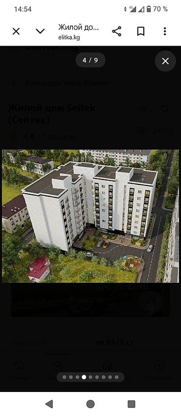 сдаю квартиру без посредников: 1 комната, 39 м², Элитка, 4 этаж, Готовая ПСО (под самоотделку) — 5