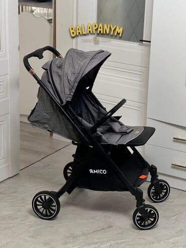 прогулочная коляска йо йо: Коляска, цвет - Черный, Новый — 5