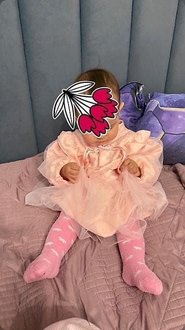 продаю в связи: Детское платье, цвет - Розовый — 4