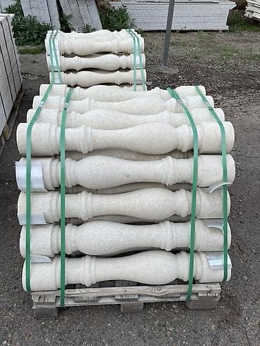 Готовые балясины: Готовая балясина, Материал: Камень, Для лестницы — 1