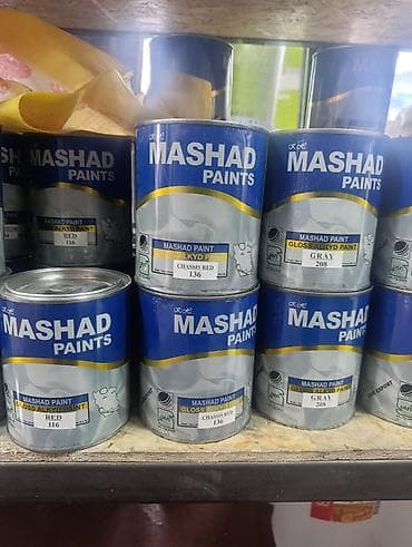 Краски Mashad Paints — глянцевая алкидная эмаль (Gloss Alkyd Paint) в