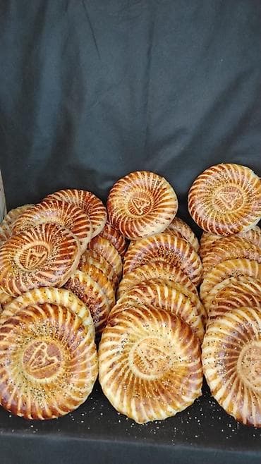 Лепёшка «нон» (узбекская тандырная лепёшка) - Традиционная круглая — 1