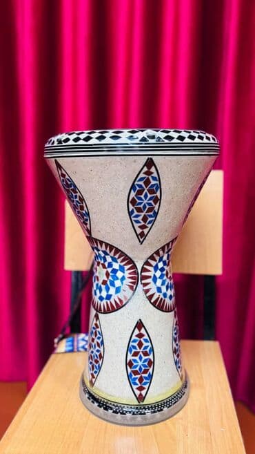 игла для проигрывателя: Дарбука (думбек) Mitell - Корпус в форме песочных часов с мозаичным — 1