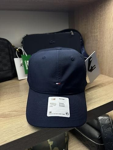 купить бейсболку: Головные уборы, Tommy Hilfiger, Новый, цвет - Синий, Самовывоз — 2