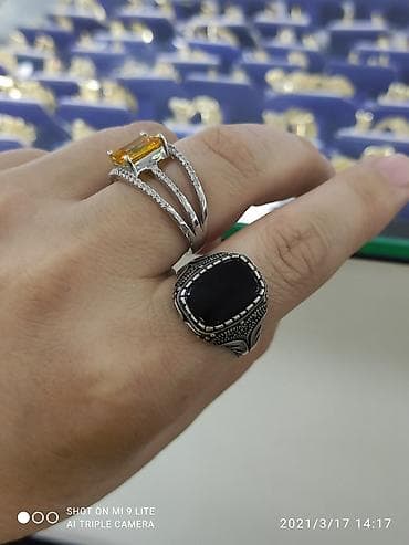 Свадебные платья и аксессуары: Кольцо, Печатка, Проба 925, Мужские, Новый — 1