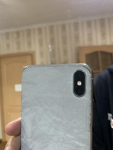 apple wath ultra: IPhone X, Серебристый, 66 % — 1