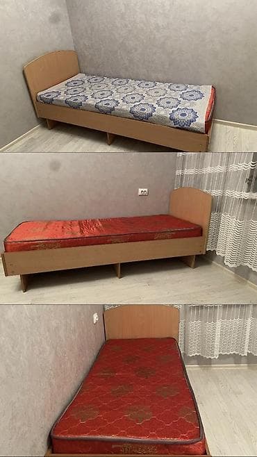 бортики в кроватки с: Односпальные кроватки. В отличном состоянии. С матрасами — 1