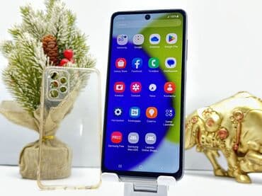 samsung m52: Samsung Galaxy A52, Б/у, 256 ГБ, цвет - Белый, 2 SIM — 5