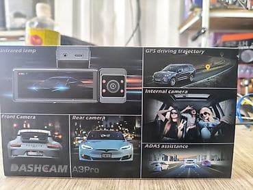 5v: Видеорегистратор DASHCAM A3Pro с тремя камерами и Wi‑Fi Основные — 2