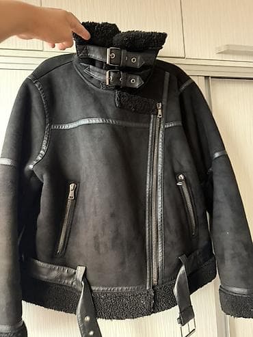 Дубленка, Короткая модель, L — 1