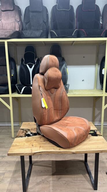 купить чехлы на сиденья авто: Чехлы Экокожа, С подушкой, Новый, Бесплатная доставка, Платная доставка, Самовывоз — 5