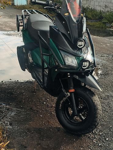Мототехника: 🛵 SAMURAI-скутер 150cc ✔️ Всё работает, сел и поехал ✔️ Двигатель — 3