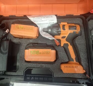 пила аккумулятор: Аккумулятордук гайка бурагыч, Жаңы, Акысыз жеткирүү — 2