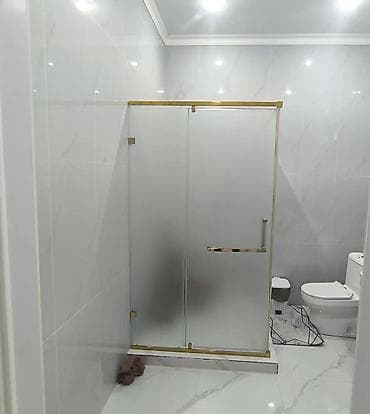 solutions upper: Душевые перегородки из закаленного стекла на заказ. Индивидуальные — 1
