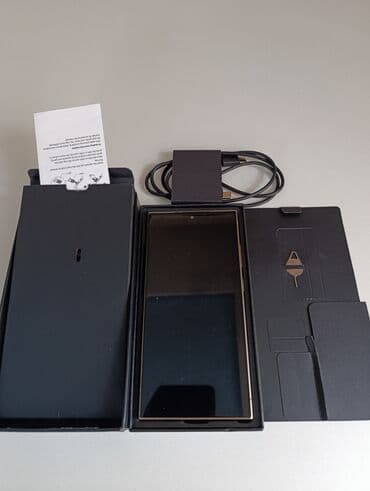 Samsung Galaxy S24 Ultra, Новый, 1 ТБ, цвет - Золотой, 1 SIM, eSIM