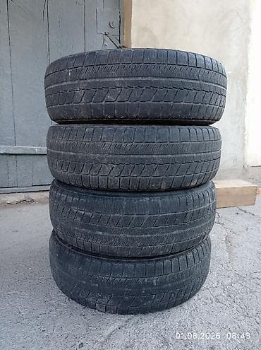 65: Шины 185 / 65 / R 15, Зима, Б/у, Комплект, Легковые, Bridgestone — 1