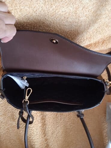 сумка женская большая брендовая: Классическая сумка, Материал: Экокожа, Женские, Новый — 4