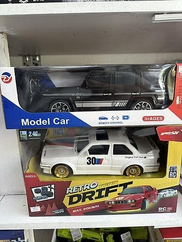 retro: Радиоуправляемые машины (2 модели в коробках): 1) Model Car — — 1