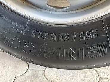 Шиналар жана дисктер: Дөңгөлөктөр монтажда 295 / 80 / R 22,5, Жаңы, 1 даана, Жүк ташуучу унаалар/Автобустар, Темир — 3