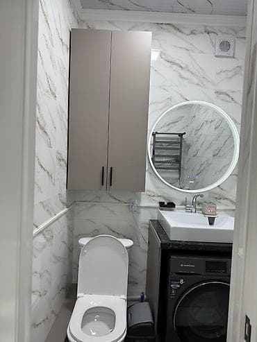 квартира долгосрочное бишкек: Студия, Без подселения, С мебелью полностью — 4