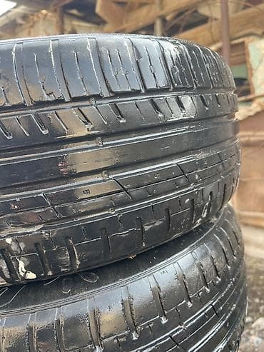 mazda demio шины: Летние шины 215/55 R16 93V, летние, состояние хорошее цена 3000сом - — 3