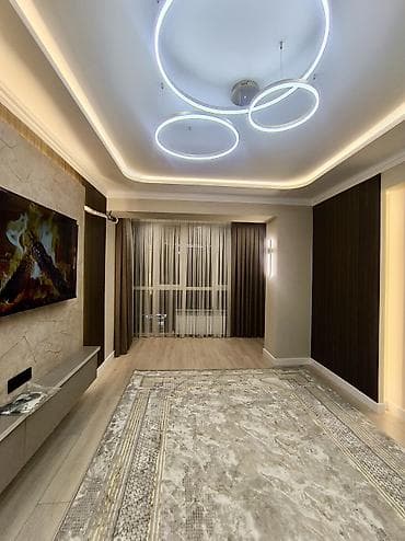 квартира в аренду ош: 2 комнаты, 65 м², Элитка, 5 этаж, Дизайнерский ремонт — 8