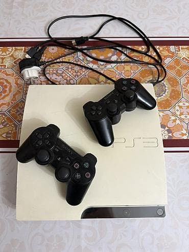 playstation ps: PlayStation 3 (Slim, белая) Комплектация: - консоль PS3 белого цвета — 1