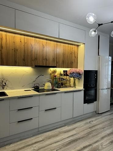 советский ахунбаева: 2 комнаты, 69 м², 4 этаж, Дизайнерский ремонт — 3