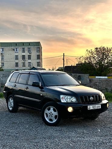 Toyota Kluger: 2003 г., 3 л, Автомат, Газ, Внедорожник at lalafo.kg Toyota Kluger: 2003 г., 3 л, Автомат, Газ, Внедорожник