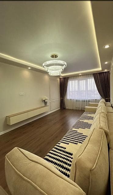 3 бөлмө, 88 м², 108-серия, 6 кабат, Евроремонт