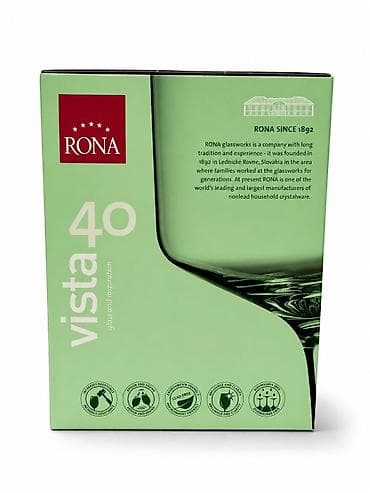 Кухонные принадлежности: Набор бокалов для вина RONA Vista 40 - Производитель: RONA — 3