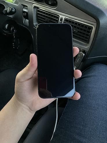 IPhone 13, Б/у, 128 ГБ, Синий, Защитное стекло, Чехол, 100 % — 5