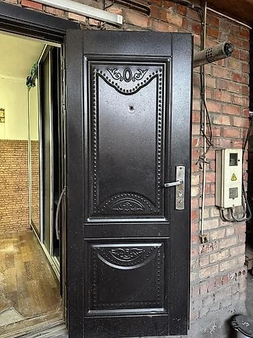 шпон двери: Двери для домов и квартир, Деревянная, Со стеклом, цвет - Коричневый — 7