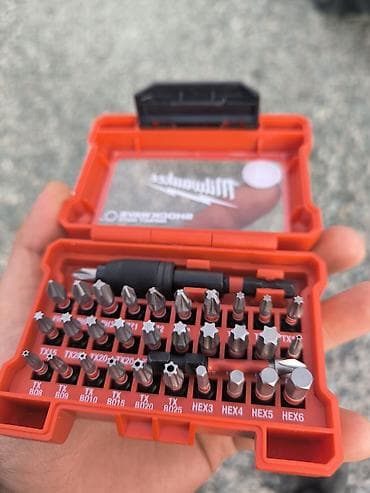 четка: Набор бит Milwaukee SHOCKWAVE Impact Duty, 32 предмета, в прочном — 2