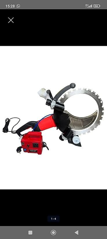 Генераторлор: Электрическая торцевательная пила для резки круглых труб — 3