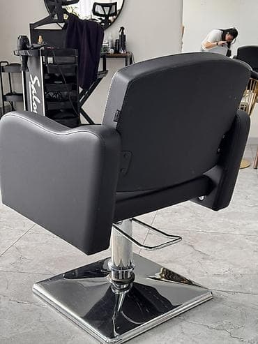 подушка массажер: Парикмахерское кресло на гидравлическом подъёмнике - Современный — 4