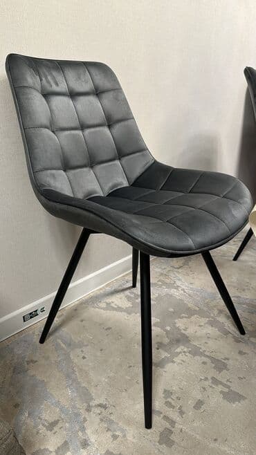 Швейные стулья: Стул для кухни, Другой материал, цвет - Серый — 1