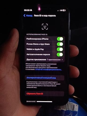 Техника и электроника: IPhone X, 256 ГБ, Space Gray, Зарядное устройство, 100 % — 3