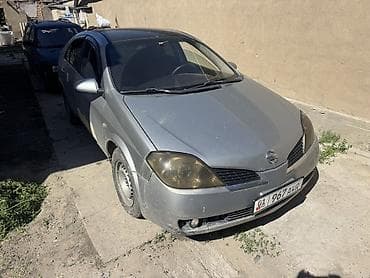 Унаа сатуу: Nissan Primera: 2002 г., 1.8 л, Кол менен иштөөчү, Газ, Седан — 1