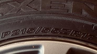 шины на сонату: Колеса в сборе 215 / 55 / R 17, Лето, Б/у, Комплект, Легковые, Литые, отверстий - 5 — 8