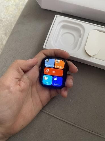 Смарт‑часы (стилизованные под Apple Watch) Комплектация: - Коробка с — 5