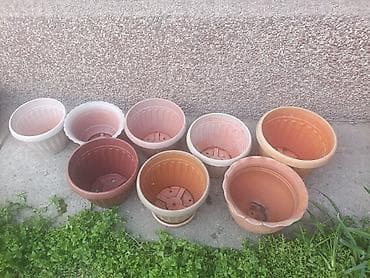 саж: Набор квадратных пластиковых горшков для рассады и саженцев 2л-40 с, 3 — 10