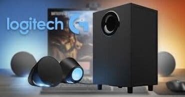 игровые колонки: Logitech g560 материал корпуса колонок пластик материал корпуса — 2