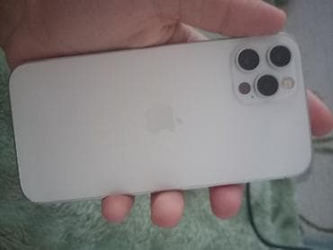 apple whatch 6: IPhone 12 Pro, Б/у, 128 ГБ, Белый, 76 % — 1