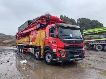 каменная доска: Бетононасос, Volvo, 2017 г., более 60 м — 1