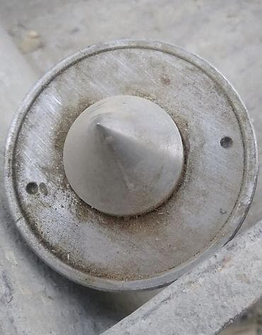 бетоно стойка: Токарный задний центр (неподвижный, конический) - Тип: задний центр — 3