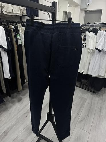 Эркектер кийими: Эркектердин шымы, S, M, L, Boss, Жаңы, түсү - Көк, Өзү алып кетүү — 3