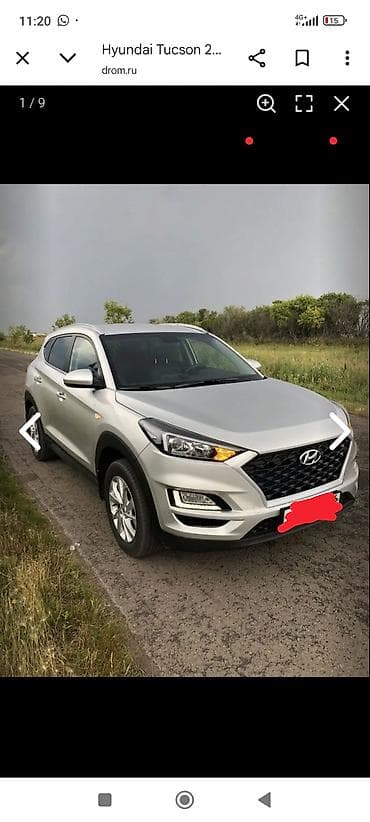 Hyundai Tucson: 2018 г., 1.6 л, Робот, Дизель, Кроссовер — 1